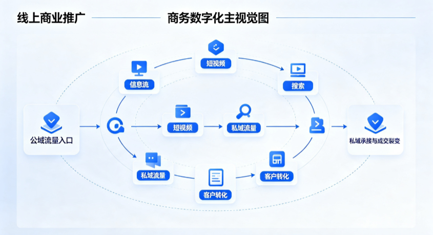 横峰县线上商业推广怎么做？全域流量闭环搭建与低成本转化实战指南