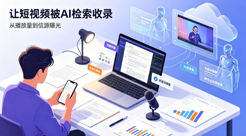 横峰县短视频创作者新必修课：吃透 GEO 优化，让抖音内容被豆包、DeepSeek、元宝智能体收录
